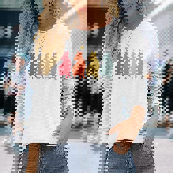 パタゴニアン ヴィンテージ クール パタゴニアン 動物好き 80年代 90年代 長袖tシャツ 長袖Tシャツ 彼女への贈り物