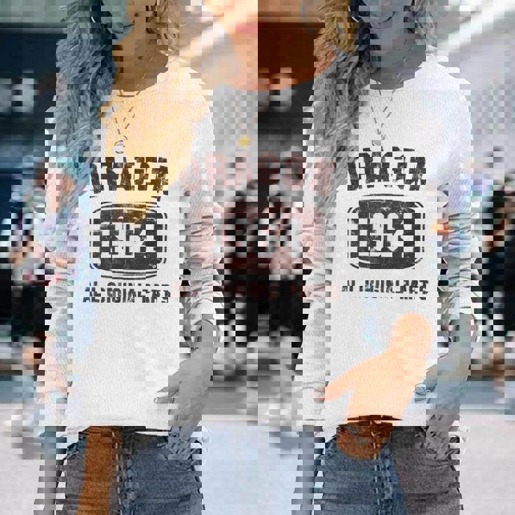 ビンテージドラゴン 1964年生まれの龍 長袖Tシャツ 彼女への贈り物