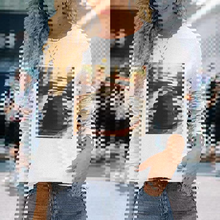 フェドーラ・ハット 長袖tシャツ 長袖Tシャツ 彼女への贈り物