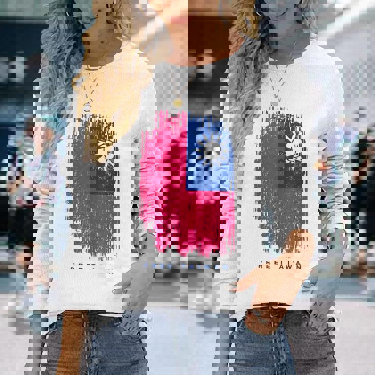 フリー台湾 長袖Tシャツ 彼女への贈り物