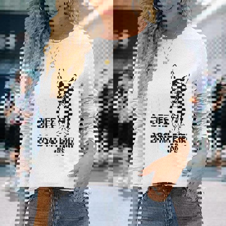 ボストンテリアtシャツ ボストンテリアシャツ レディース メンズ 長袖Tシャツ 彼女への贈り物