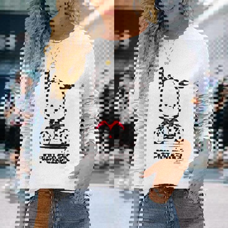 ポチャッコ おすわり ライトカラー 長袖Tシャツ 彼女への贈り物