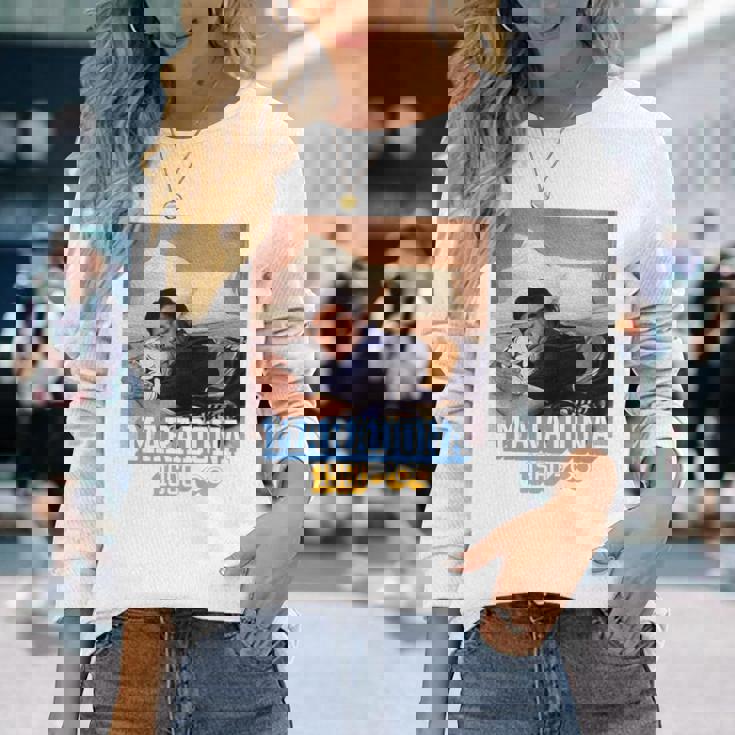 マラドーナフォーエヴァーボカジュニアーズ 長袖tシャツ 長袖Tシャツ 彼女への贈り物