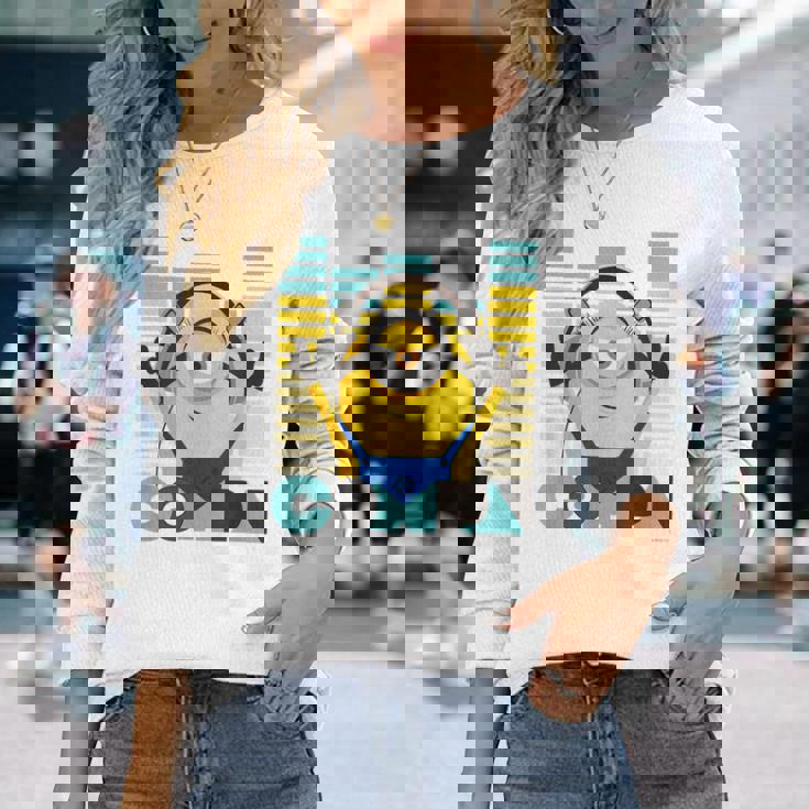 ミニオン Compai 長袖Tシャツ 彼女への贈り物