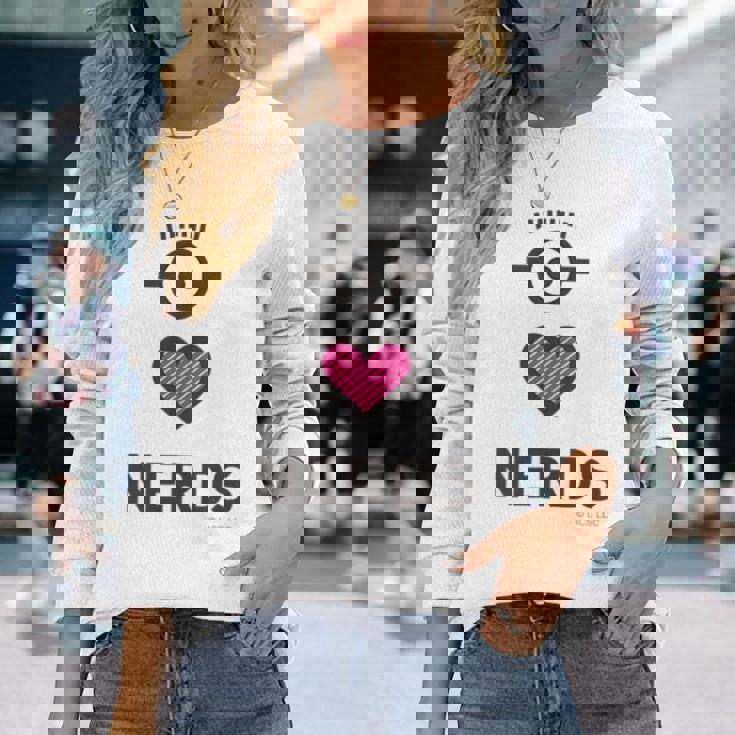 ミニオン Nerds 長袖Tシャツ 彼女への贈り物