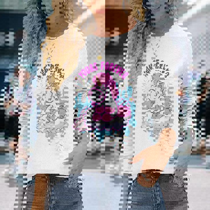 ミニオン Yours Foreverfireworks 長袖Tシャツ 彼女への贈り物