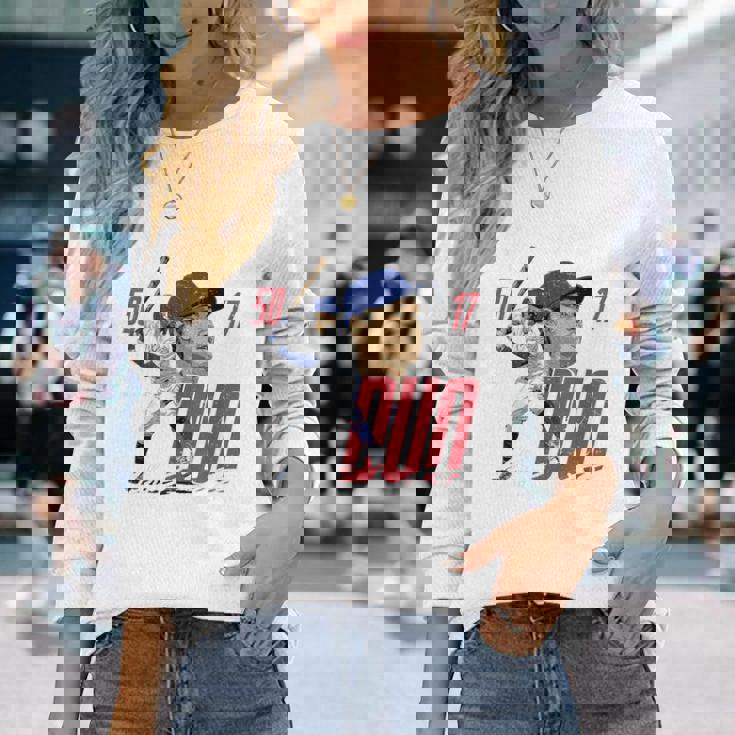 ムーキー・ベッツ&大谷翔平 長袖Tシャツ 彼女への贈り物