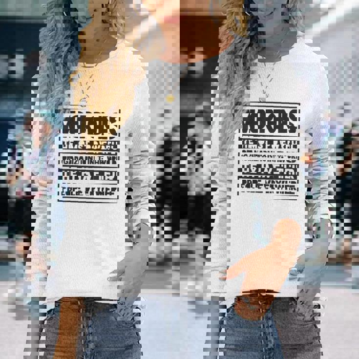 モロン 長袖Tシャツ 彼女への贈り物