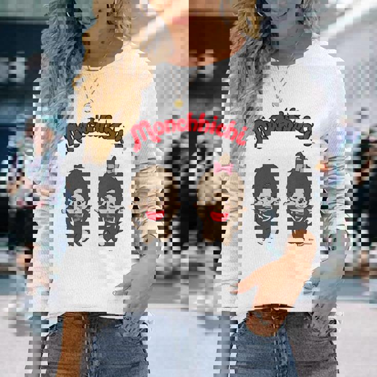 モンチッチグラフィック 長袖tシャツ 長袖Tシャツ 彼女への贈り物
