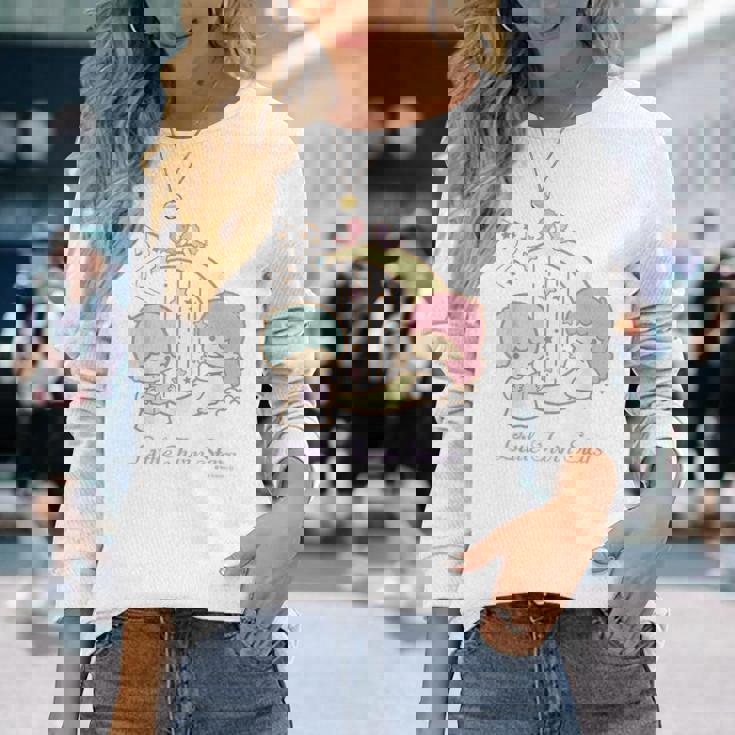 リトルツインスターズ コンサート ライトカラー 長袖Tシャツ 彼女への贈り物