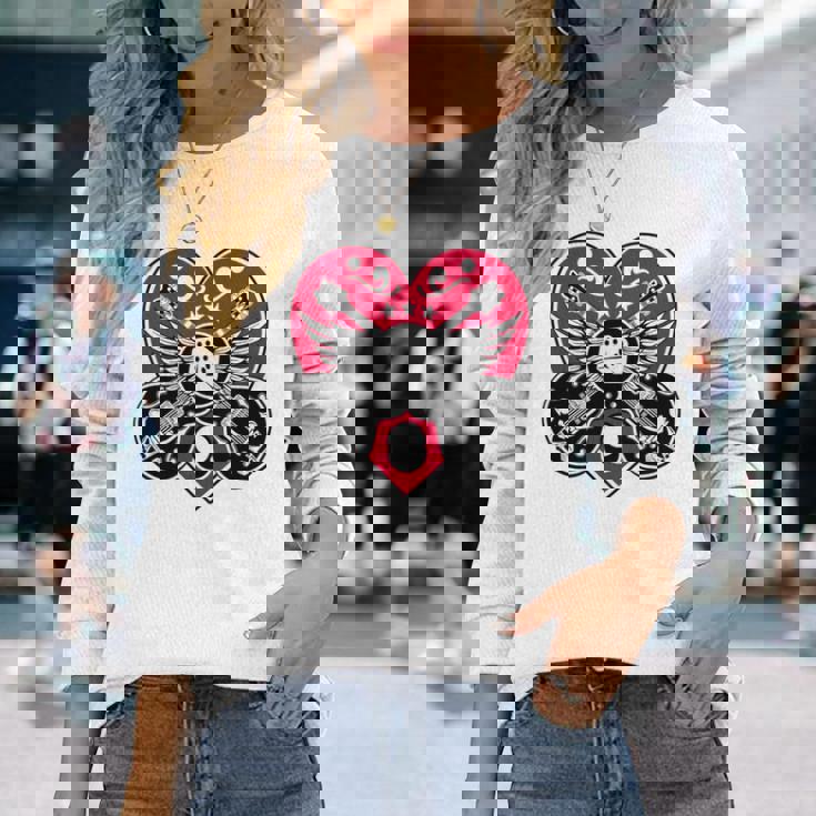 ロカビリー 50年代 ロックンロール ダンスパーティー ソック ホップ ミュージック 60年代 長袖tシャツ 長袖Tシャツ 彼女への贈り物