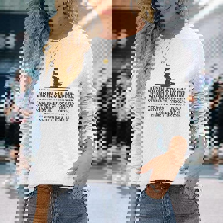 在宅勤務 在宅清掃 長袖Tシャツ 彼女への贈り物