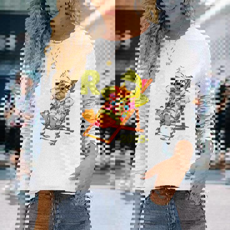 年金2025 伝説の年金ダック I Have Ready Retirees 長袖tシャツ 長袖Tシャツ 彼女への贈り物