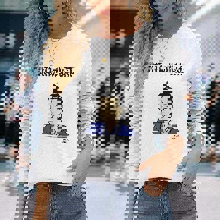 敵はほんのりしおあじ みつひで ネタ 敵は本能寺にあり 歴史好き ギャグ 明智光秀 ツッコミ 本能寺の変 おもしろ 長袖Tシャツ 彼女への贈り物