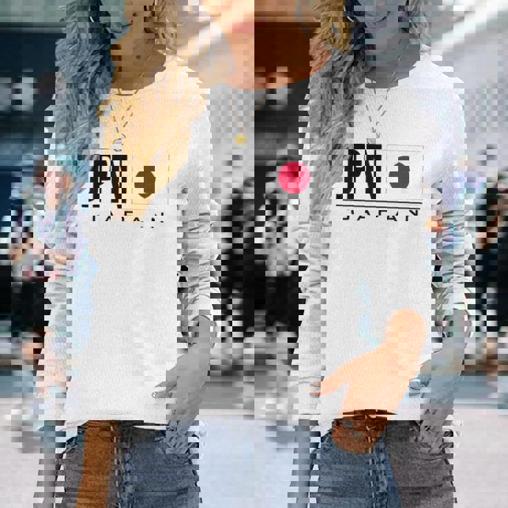 日本国旗 日本の国コード Jpnports Games アスリート 長袖Tシャツ 彼女への贈り物