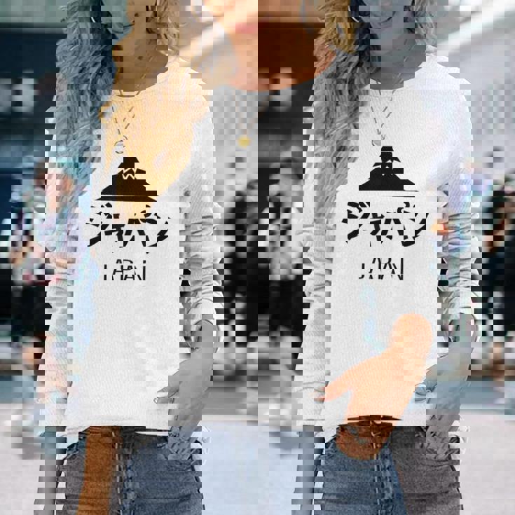 日本旅行 かっこいい ユニークなデザイン 夏 冬 長袖Tシャツ 彼女への贈り物