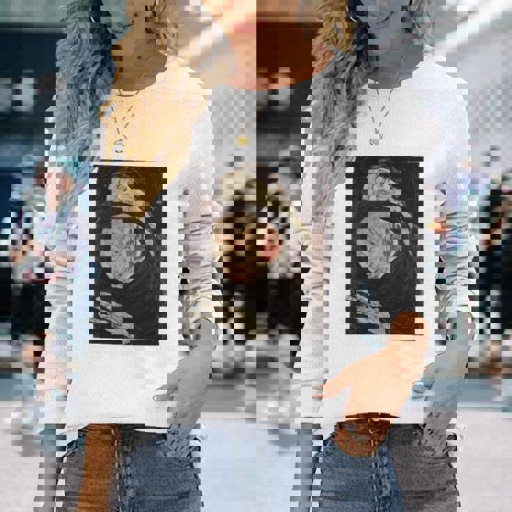 死んだ母 エゴン・シーレ作 1910 長袖tシャツ 長袖Tシャツ 彼女への贈り物