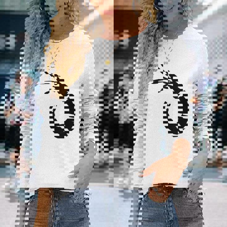 湾岸エビ 長袖Tシャツ 彼女への贈り物