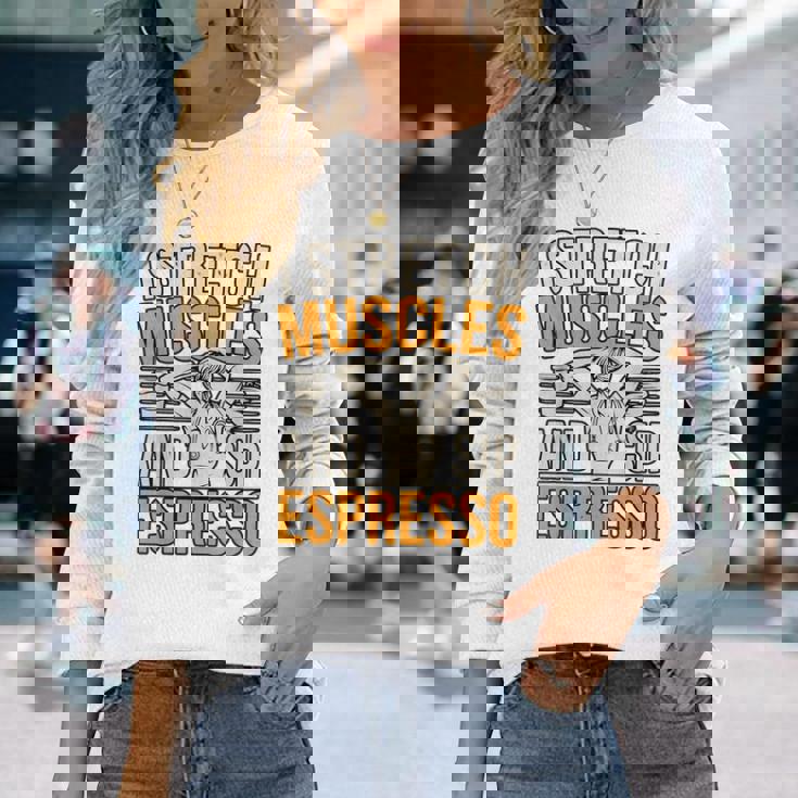 理学療法士 カフェイン 理学療法 コーヒードリンク 長袖Tシャツ 彼女への贈り物