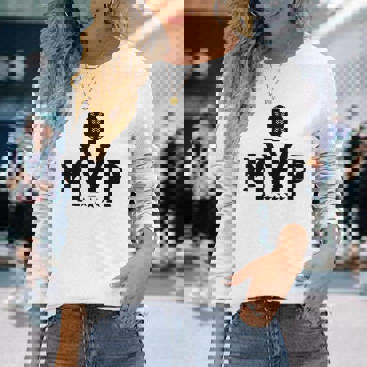 野球 Mvp Mostaluable Player スポーツtシャツ 長袖Tシャツ 彼女への贈り物