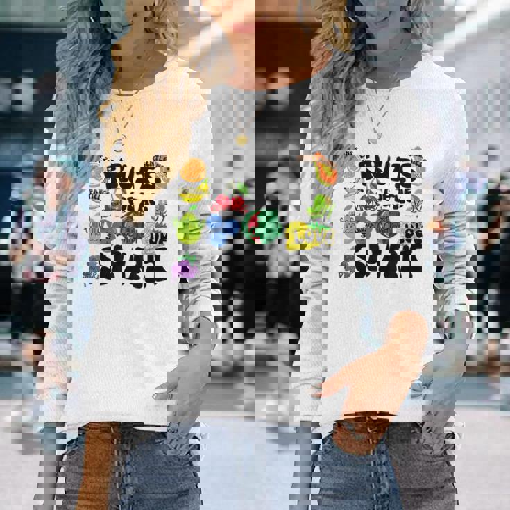 霊の果実 イエス 神の恋人 キリスト教信仰 ギフト 長袖Tシャツ 彼女への贈り物