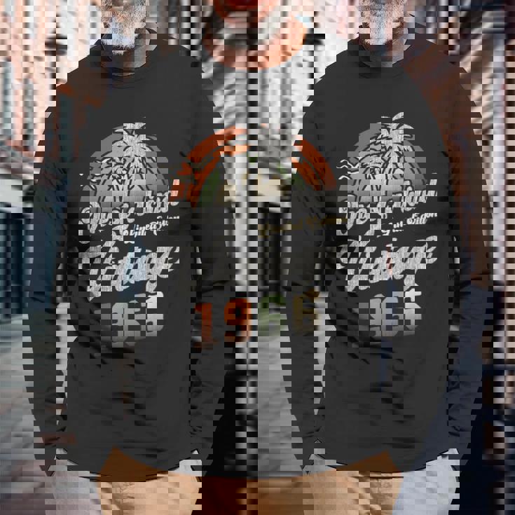 1966年ヴィンテージ・ワン・オブ・ア・ケイン 限定版 59歳の誕生日 長袖Tシャツ 高齢者への贈り物