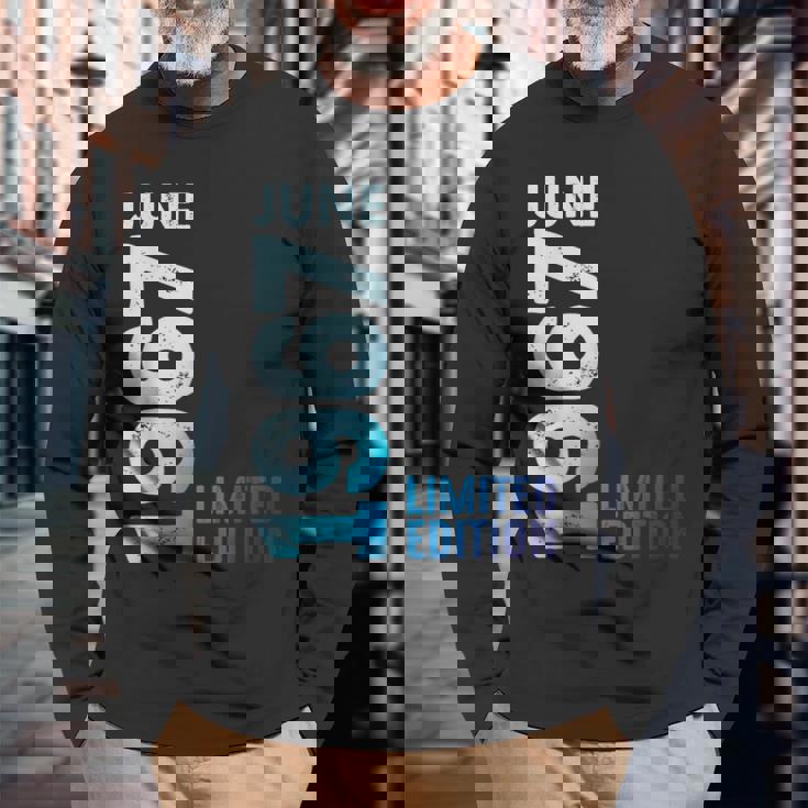 1967年6月、1967年レトロ、1967年ヴィンテージ限定版、1967年。 長袖Tシャツ 高齢者への贈り物