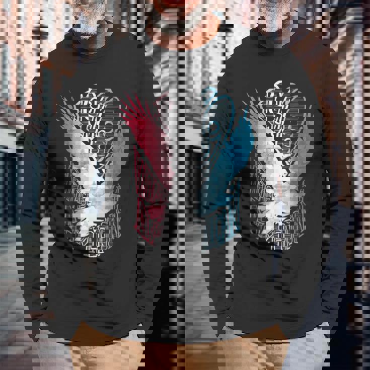 1969 イーグル ヴィンテージ アメリカン 誕生日 長袖Tシャツ 高齢者への贈り物