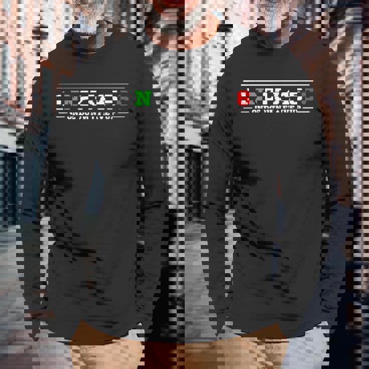 1N23456 オートバイ フットギアシフト 長袖Tシャツ 高齢者への贈り物