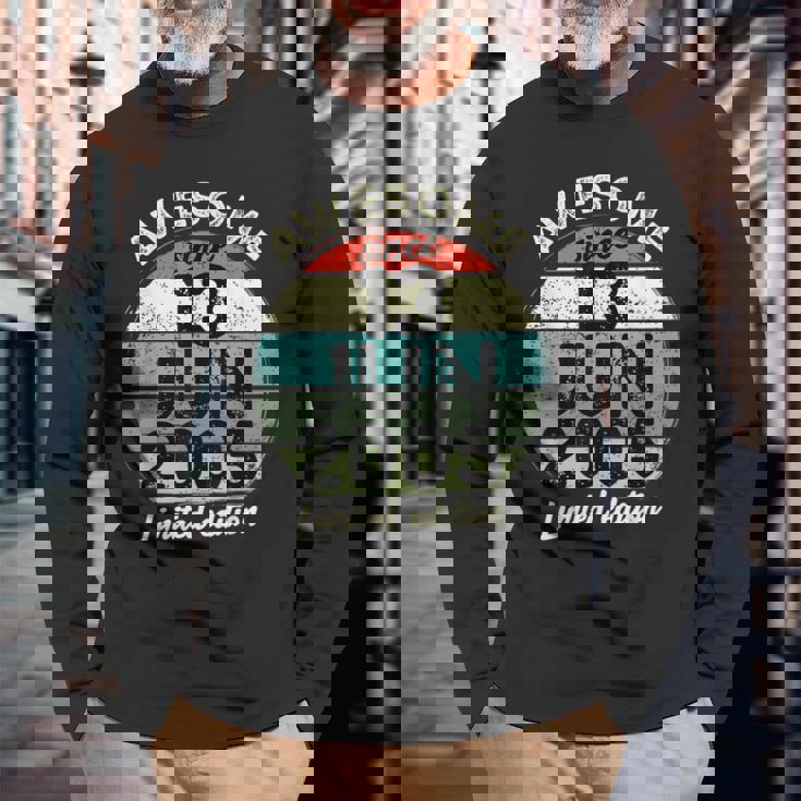 2005年6月13日 20歳の誕生日 20歳 2025年 誕生日 長袖Tシャツ 高齢者への贈り物