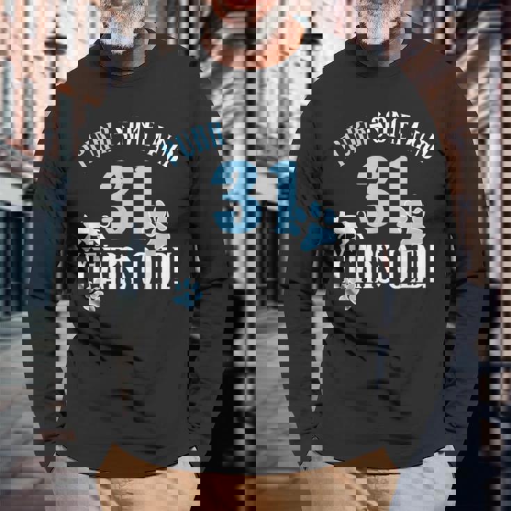 31歳の誕生日 31歳 猫 ママ 猫好き 誕生日 長袖Tシャツ 高齢者への贈り物