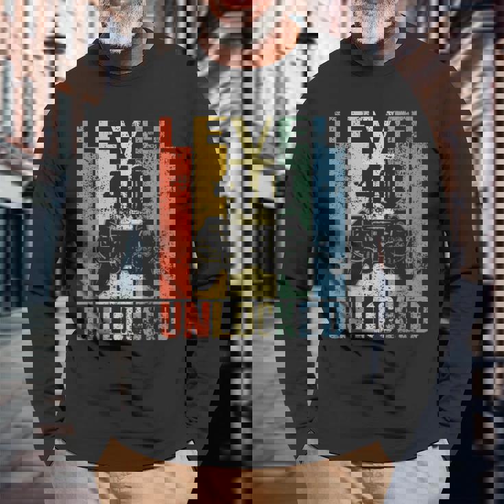 40歳の誕生日tシャツ 男性 40歳の誕生日プレゼント 長袖Tシャツ 高齢者への贈り物