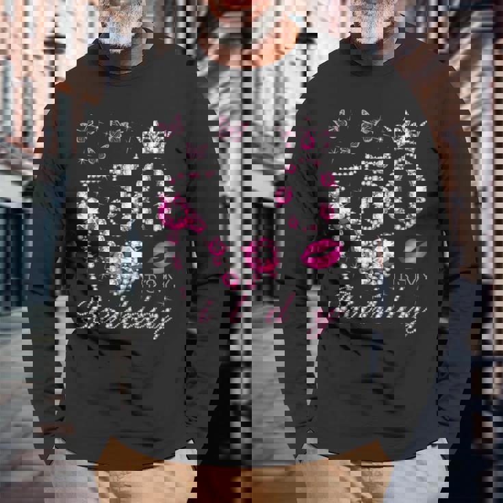 50 It's My Birthday 50歳 It's My 50Th Birthday 長袖Tシャツ 高齢者への贈り物