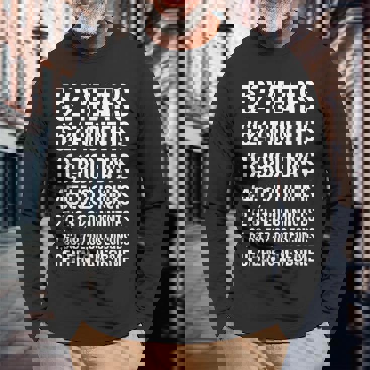 52歳の誕生日ギフト 面白い52歳の誕生日 長袖Tシャツ 高齢者への贈り物