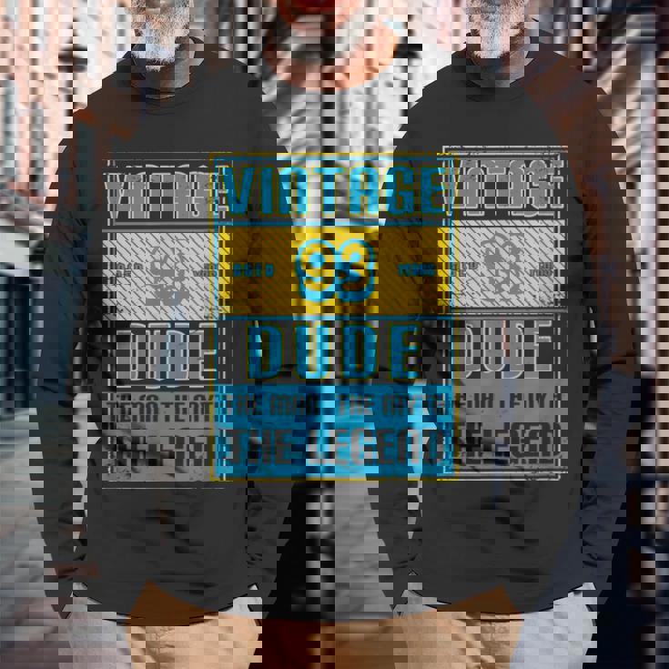 93歳の誕生日ギフト 男性用 93歳 ヴィンテージ お父さん 1927 長袖Tシャツ 高齢者への贈り物