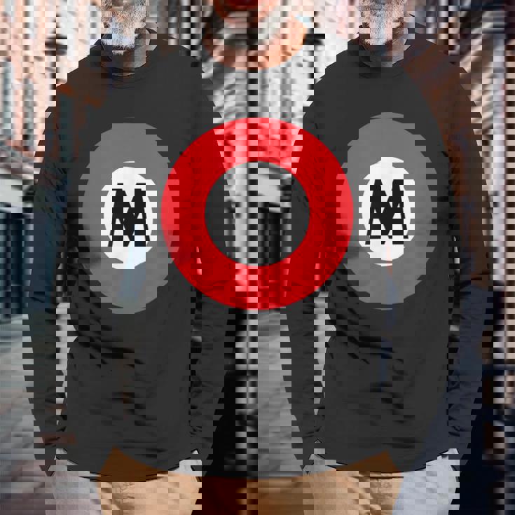 A Tokyo Metro Marunochi Line 東京メトロ丸ノ内線 長袖Tシャツ 高齢者への贈り物