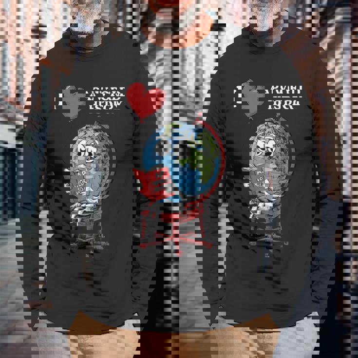 Ap世界史 長袖Tシャツ 高齢者への贈り物