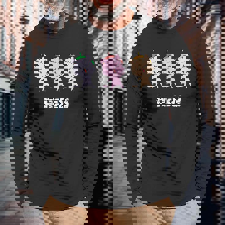 Asy 猫目三兄弟 猫眼三兄弟 Asiauper Young 長袖Tシャツ 高齢者への贈り物