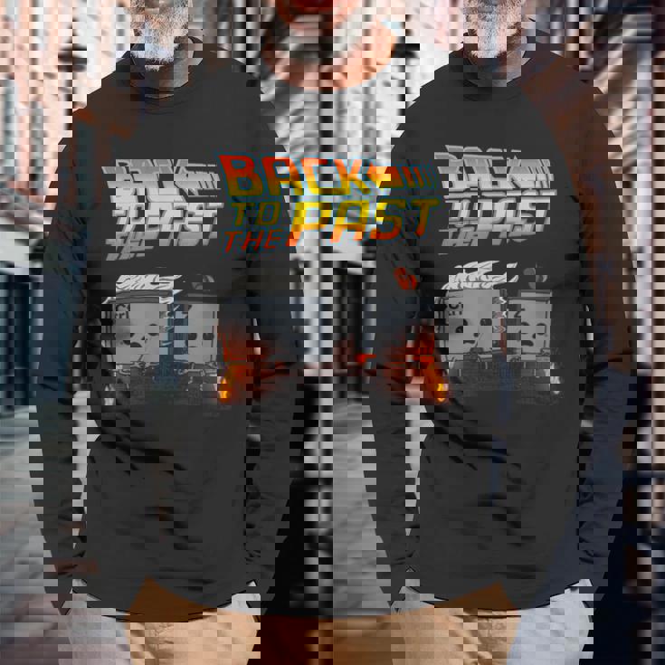 Back To The Past Undo Ctrl Z Geek Developers おもしろギフト 長袖Tシャツ 高齢者への贈り物