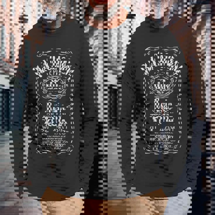 Baja California メキシコ テキーラtシャツ 長袖Tシャツ 高齢者への贈り物