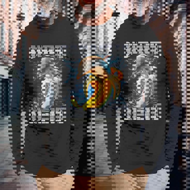 Bananita Dolfinita 長袖Tシャツ 高齢者への贈り物