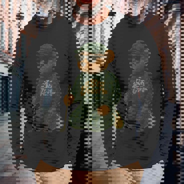 The Bear & Golf 長袖Tシャツ 高齢者への贈り物