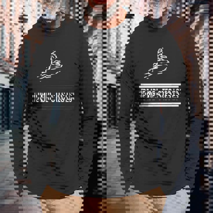 Big Wave -Eadoo Ride More、ストレスを軽減。 長袖Tシャツ 高齢者への贈り物