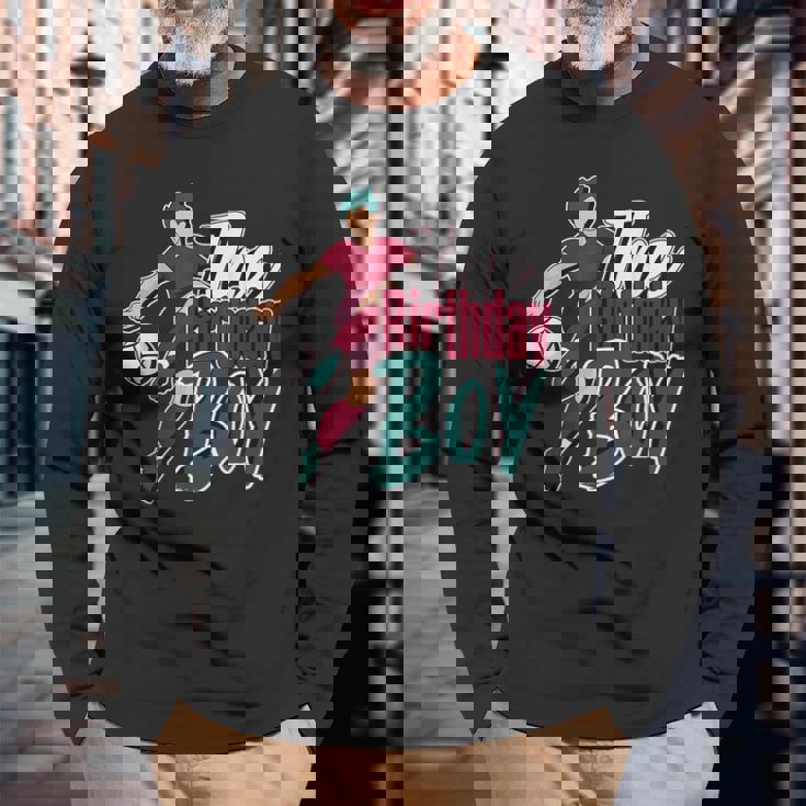 The Birthday Boyoccer Matching Family 長袖Tシャツ 高齢者への贈り物