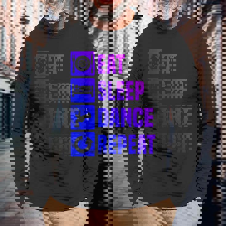 Break Dance メンズ ブレイクダンス ヒップホップ ヒップホップ 長袖Tシャツ 高齢者への贈り物