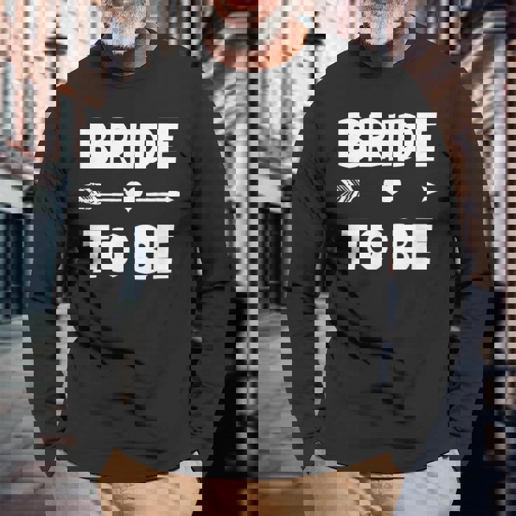 Bride To Be ブライダルシャワーギフトアイデア 花嫁シャツ 長袖Tシャツ 高齢者への贈り物