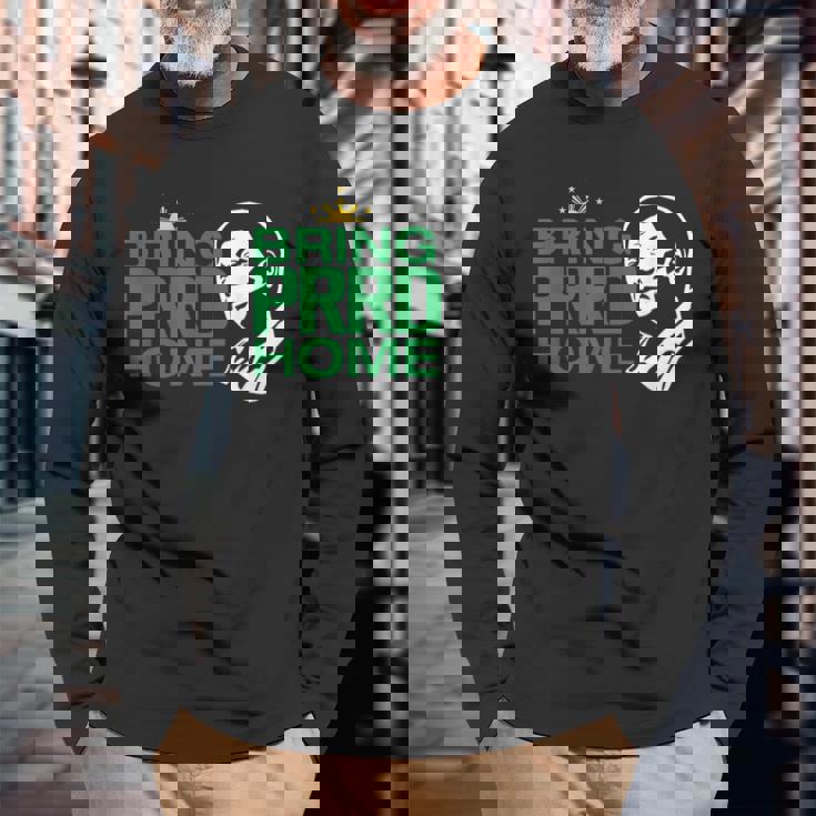 Bring Prrd Home 長袖Tシャツ 高齢者への贈り物