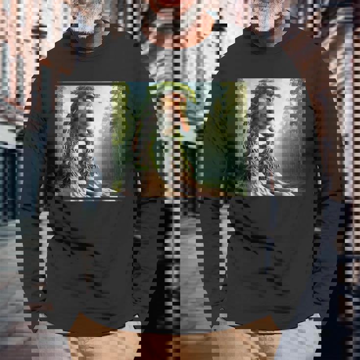 Brr Brr パタピム、シマウマのギフト・アイデア 長袖Tシャツ 高齢者への贈り物