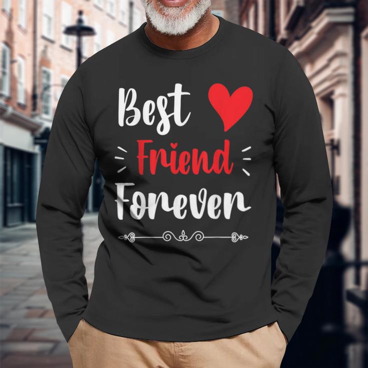 Buen Amigo Paraiempre Juntos Hacer Amigos Camiseta de manga larga Regalos para ancianos