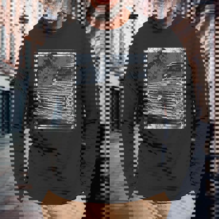 C10、C-10、K5、ジミー、スクエアボディトラック、サバーバン、ブレザー、シルバラード 長袖Tシャツ 高齢者への贈り物